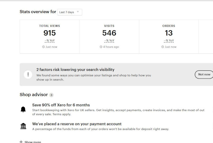 be your etsy expert listing optimization shop manager